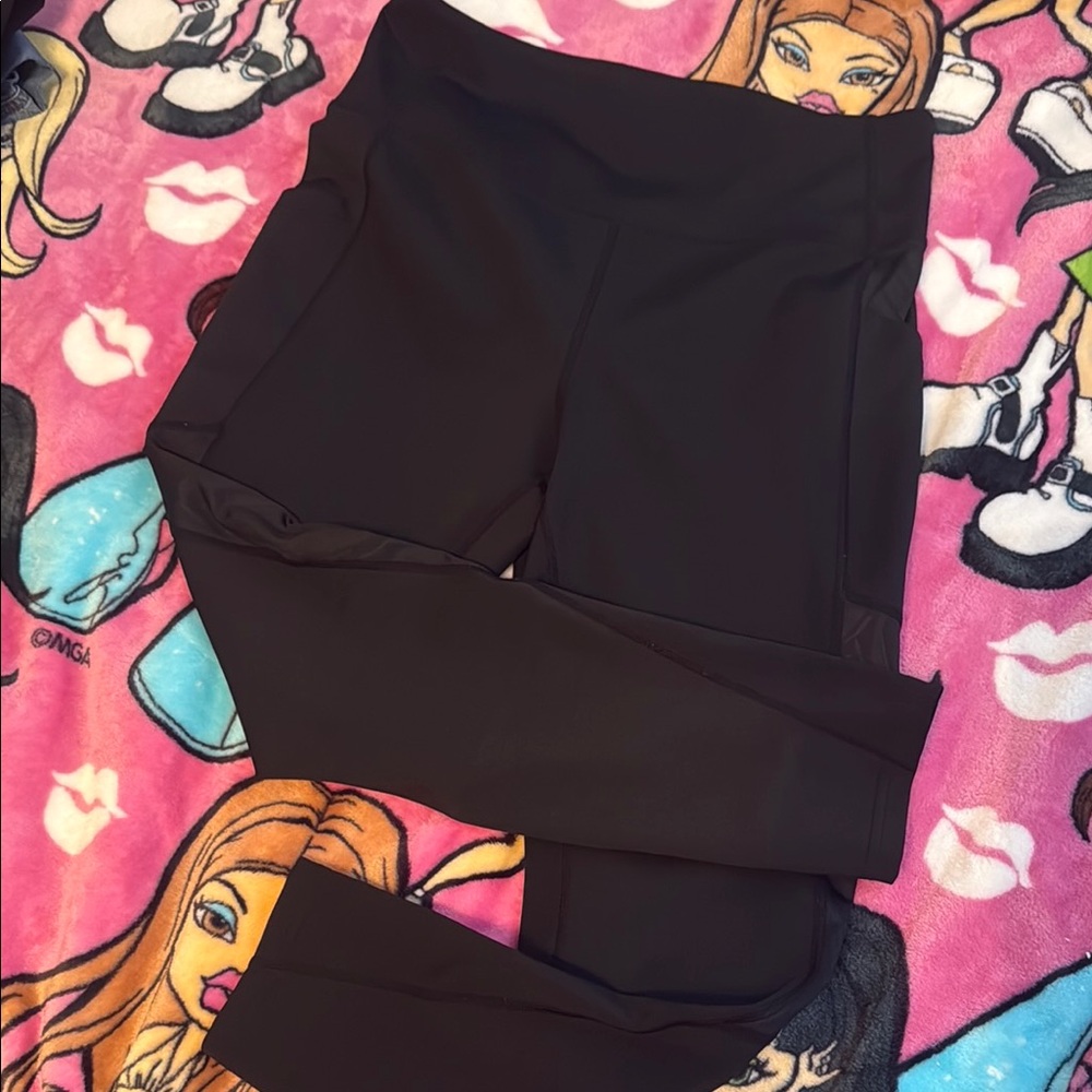 Black High-Waisted Leggings